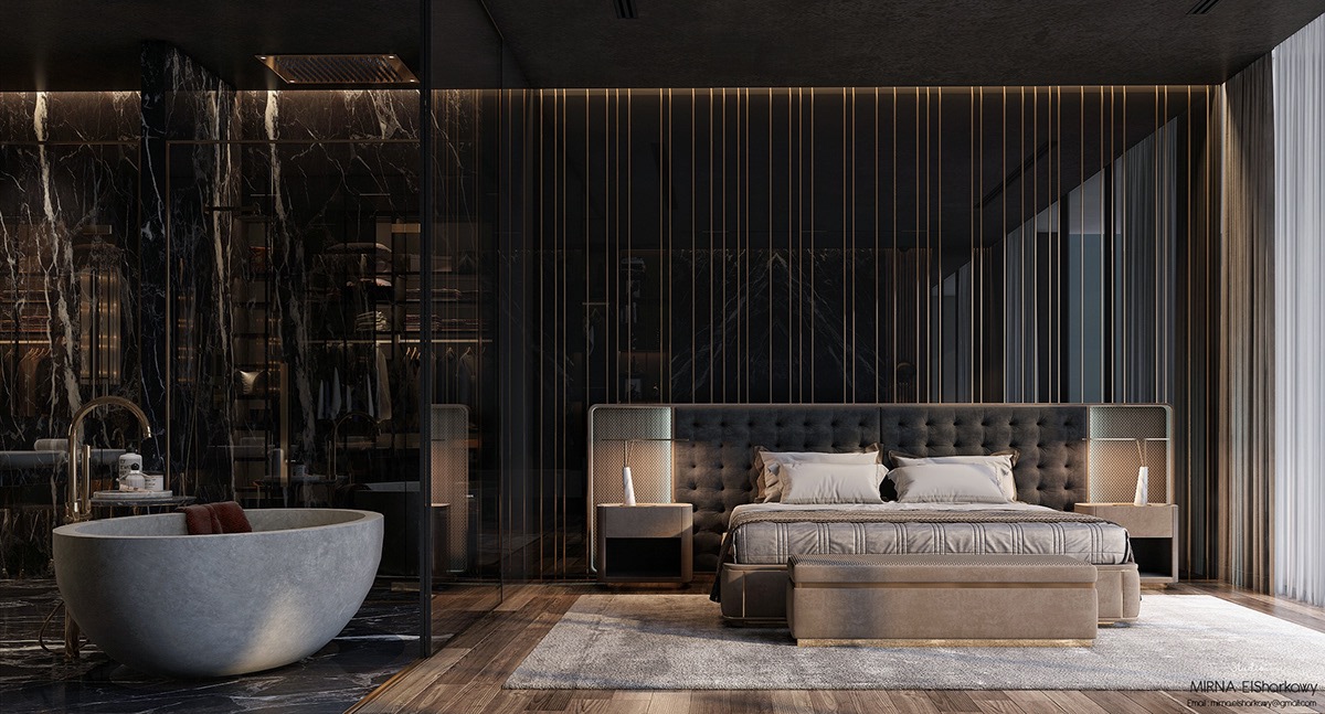 bedroom-with-ensuite-bathtub